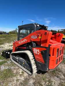 Vente en gros de chargeurs compactes sur chenilles Kubota SVL75-2, mini-chargeurs hydrauliques multifonctionnels d'occasion à vendre - Product Image 2