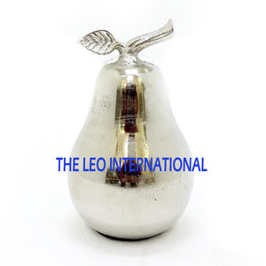 Sculpture moderne en forme de pomme en aluminium Vente à chaud Sculpture décorative à la mode pour la maison et le bureau d'occasion - Product Image 2