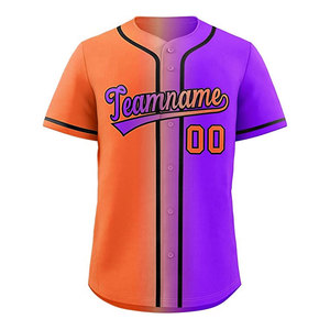 Camiseta de Béisbol LOVENA WEAR, Impresa, Transpirable, de Secado Rápido, Duradera, 100% Poliéster, Cuello en V, Nombre del Equipo Personalizado - Product Image 5