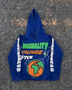 Fabricantes para ropa de aduanas Lavado ácido 420 Gsm Sudadera con capucha DTG Imprimir Hombres Vintage Streetwear Chándal de gran tamaño de peso pesado - Product Image 5