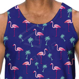Street Wear Style Men Regular Wear Tank Tops/Patrón sólido y hombres ajustados Precio asequible Hombres Tank Tops - Product Image 6