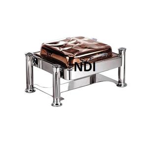 Brass Metal Chafing Dish Wedding & Other Occasion Party Catering Usage Superior Quality Custom Finishing Insulated <b>Food</b> <b>Warmer</b> - Product Image 1