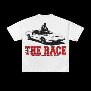 Camiseta de Cuello Redondo con Estampado Gráfico Personalizado para Hombre, de Calidad Premium, Corte Holgado, Fabricante Profesional a Precios de Mayoreo - Product Image 3