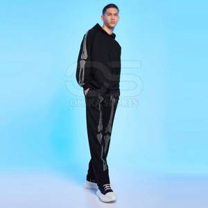 ชุดวอร์มพลอยเทียมสำหรับผู้ชายที่สง่างามพร้อมหินประดับเพชรชุดวอร์มพลอยเทียมทันสมัยสำหรับผู้ชาย - Product Image 2