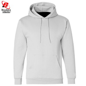Vente en gros d'usine de sweat à capuche en molleton de coton pour hommes design sportif décontracté avec logo personnalisé pour impression bouffante couleur unie à capuche pour l'hiver - Product Image 4