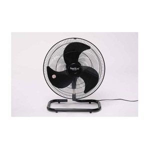 Ventilateur de sol de refroidissement par air électrique noir et orange de haute qualité SanKyo emballage personnalisé/Logo pour la maison et les hôtels fabriqués au Vietnam - Product Image 2