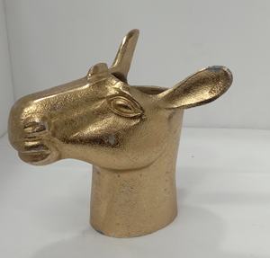 Nice Quality Cast Aluminium Tabletop Flower Vases Metal Flower Pots for Indoor Display Wedding Home Living Room Office Desktop - Product Image 3