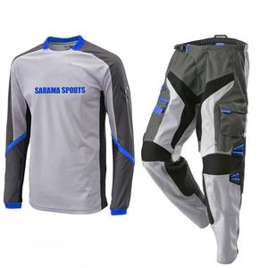 Poliéster Hombres Motocross Set Auto Racing Personalizado Off Road Motocicleta Montar Bicicleta de montaña Jersey Motocross Trajes - Product Image 4