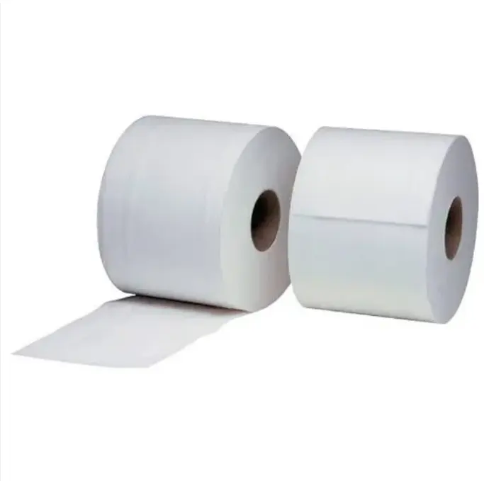 Handuk kertas lapisan tisu 2 lapisan tisu Toilet Virgin kayu bubur 1000 gulungan lembut nyaman 70g ~ 150g ruang cuci "PUTIH