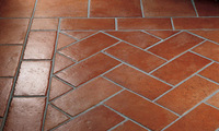 Carrelage mural et de sol auto-adhésif en terre cuite lumineuse, fait main, classique, antidérapant et résistant à l'usure, 45x45mm, pour extérieur, parcs et espaces de restauration