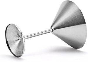 Verres à Martini incassables en acier inoxydable personnalisables pour les mariages, les fêtes à la maison et les bars avec logo personnalisé en métal - Product Image 3