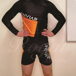Personnalisé Jiu Jitsu MMA Grappling Compression Shorts Arts Martiaux Porter BJJ Formation Combat Shorts - Product Image 1
