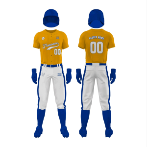 Ropa deportiva de alta calidad Uniforme de béisbol de tela de poliéster 100% Uniformes de béisbol al mejor precio - Product Image 1