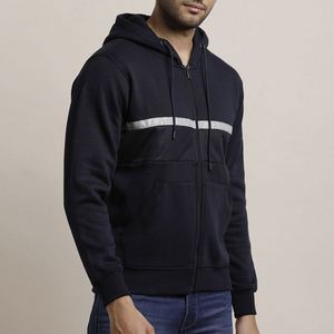 Venta caliente de color personalizado de manga larga hombres sudaderas con capucha logotipo personalizado hombres pulóver ropa de invierno sudaderas con capucha - Product Image 2