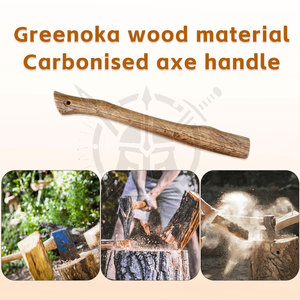 Custom Made Industrial Two-Pack Double Blade <b>Axe</b> <b>Handle</b> Replacement High Quality Stainless Steel Blades Rose Wood <b>Handle</b> Outdoor - Product Image 4