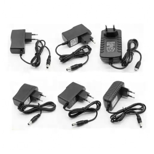 100-240V AC to DC Power Supply Adapter Charger Adapter 5V 12.6V 0.5A 1A 2A 3A EU Plug 5.5mmx2.5mm DC Plug Power Adapter
