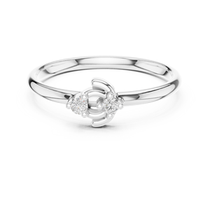 Thronex jewels 14K Anillo de compromiso solitario para regalo de propuesta - Product Image 4