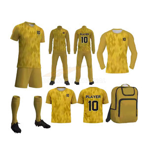 Ensemble d'uniformes de football légers maillots de sublimation en gros survêtements sweats à capuche sacs paquet d'entraînement d'équipe - Product Image 1