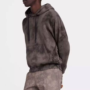 Hot-Selling100% Cotton Heavy Weight Acid Wash Hoodies For Men Clothing Cotton <b>Blended</b> Latest Price Acid Washed Men Hoodie - Product Image 2