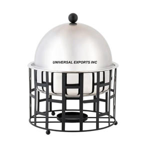 Juego de Dos Calentadores de Comida de Metal con Caligrafía Árabe, Cazuela de Diseño, Tamaño Personalizado, Calentador de Comida de Metal Decorativo y Elegante - Product Image 3