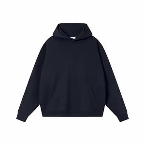 Vente en gros Sweat à capuche court surdimensionné unisexe Sweat à capuche personnalisé de couleur bonbon pour hommes Saison d'hiver Techniques de teinture unie - Product Image 5