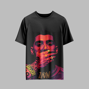 Oversized Cotton T-Shirt Heavyweight Drop Shoulder Custom <b>Logo</b> Streetwear OEM Manufacturer Vietnam - Product Image 3
