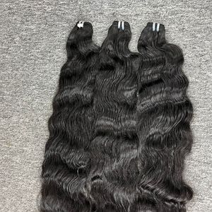 2024 Venta caliente al por mayor de ondas naturales, cabello de colores negros cabello humano virgen vietnamita, cabello crudo vietnamita - Product Image 3