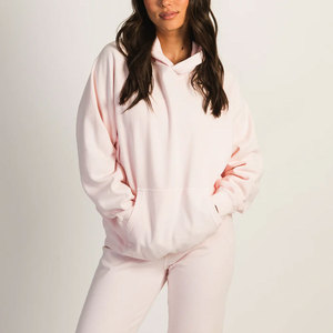 เสื้อฮู้ดแขนยาวสำหรับผู้หญิงเสื้อฮู้ดสั่งตัด - Product Image 1