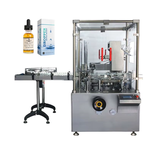 Thực phẩm có thể mỹ phẩm hộp chai cartoning máy tự động Ống xà phòng nước hoa hộp carton máy đóng gói - Product Image 1