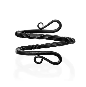 Servilletero de metal negro con forma única, superventas, servilletero de metal, champán, servilletero negro, superventas - Product Image 4