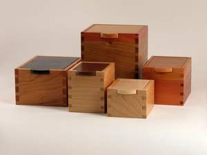 กล่องใส่เครื่องประดับกล่องเครื่องสำอางทำจากไม้สำหรับตกแต่งคริสต์มาสใช้งานได้อเนกประสงค์ - Product Image 2