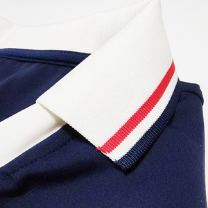 T-shirt à col robe avec col contrasté Polo T-Shirt Team Golf Club Chemise d'été à manches courtes Polo de golf - Product Image 4