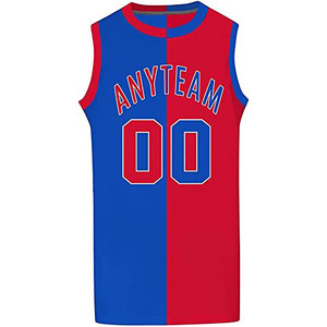 Camiseta de Baloncesto Personalizada de Alta Gama, Transpirable, de Secado Rápido, con Impresión Digital por Sublimación, Color y Diseño Personalizados - Product Image 2