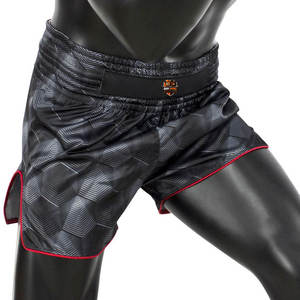 Pantalones Cortos de Muay Thai Ligeros, Duraderos, de Secado Rápido, 100% Poliéster, Ajuste Cómodo para Entrenamiento, Combate, Gimnasio, Ejercicio, Artes Marciales - Product Image 5