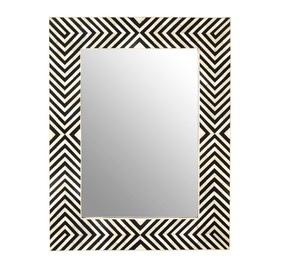 Cadre en résine et incrustation d'os (bleu et blanc ultra brillant Produit de meilleure qualité pour mariage Utilisation à la maison Magnifiquement fait à la main - Product Image 3