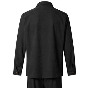 Made In Best Material Breathable Long Sleeve <b>Men</b> <b>Shirt</b> Sets <b>Summer</b> Season Latest Fashion Wear <b>Men</b> <b>Shirt</b> Sets - Product Image 4