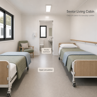 Conteneurs modulaires de 20 et 40 pieds pour Villas, Bureaux, Entrepôts, Hôtels, Bâtiments de Jardin et Maisons Conteneurs Apple Cabin - Chine