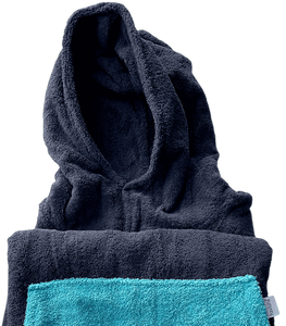 Customizable 100% Cotton Hooded <b>Towel</b> <b>Poncho</b> 400 GSM XL Size 700 g Wholesale Products with Customized Logo Size Colors Available - Product Image 1