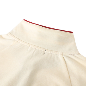 Sweat-shirt d'hiver personnalisé pour sororité/fraternité, imprimé, délavé à l'acide, en laine, col rond, lettres en relief, logo en chenille sur le devant, bordure en côtes marron - Product Image 4