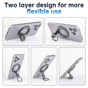 Tùy Chỉnh Mô Hình Kẽm Hợp Kim Kim Loại Điện Thoại Đứng Đa Chức Năng Thư Giãn Áp Lực <span class=keywords><strong>Fidget</strong></span> <span class=keywords><strong>Spinner</strong></span> Từ Điện Thoại Ngón Tay Grip Nhẫn Chủ - Product Image 4