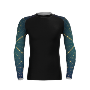 2025 New UPF50+ Professional Boxing Rash Guard Men <b>Long</b> <b>Sleeve</b> <b>Stretch</b> Lightweight Breathable Custom - Product Image 1
