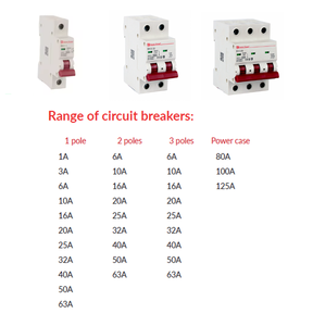 Mini disjoncteur Offre Spéciale MCB 2P 25A 4.5kA Protection contre les surcharges boîtier ignifuge en plastique ABS blanc C25 Mini disjoncteur - Product Image 2