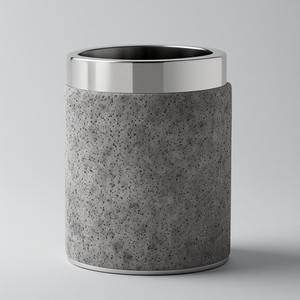 Porte-brosse à dents en métal de qualité supérieure, excellente stabilité, finition élégante, écologique, durable, design moderne pour salles de bain - Product Image 6