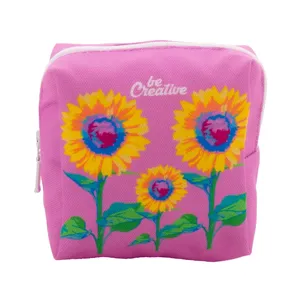 CreaBeauty Sustainable Square S RPET <b>Toiletry</b> Bag Eco-Friendly Merchandising Trousse - Product Image 3