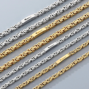 สร้อยข้อมือแบบโซ่ทองคำแท้ 10K สีเหลืองทอง สไตล์ฮิปฮอป ลดราคา เครื่องประดับแฟชั่นสำหรับผู้ชาย สร้อยข้อมือแบบโซ่เกลียว - Product Image 2