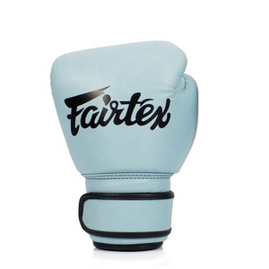 Guantes de Boxeo Fairtex de Piel Original de Alta Calidad, Logotipo Personalizado, Cierre de Velcro, Agarre para las Manos, Equipo de Lucha y Kickboxing - Product Image 6
