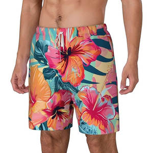 Nuevo estilo, precio al por mayor, pantalones cortos de playa, mejor método de impresión, pantalones cortos de playa, MOQ bajo, pantalones cortos de playa - Product Image 2