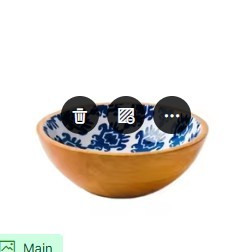 Wooden Tripod <b>Bowl</b> with Vibrant Yellow Enamel Bird Design Perfect for <b>Snacks</b> Decor Stylish Durable Ideal for Modern Homes - Product Image 4