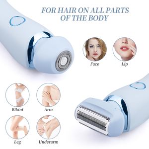 Afeitadora Eléctrica 2 en 1 para Mujer, Depiladora Corporal con Doble Funcionalidad - Product Image 1