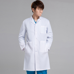 Batas de Laboratorio Profesionales de Algodón Médico Unisex para Hospitales - Product Image 4